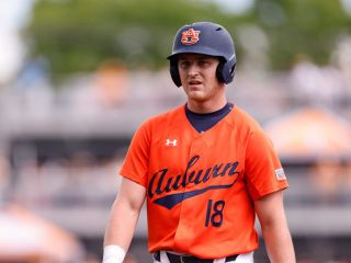 Auburn OF/C Ike Irish (Danny Parker/Four Seam Images)